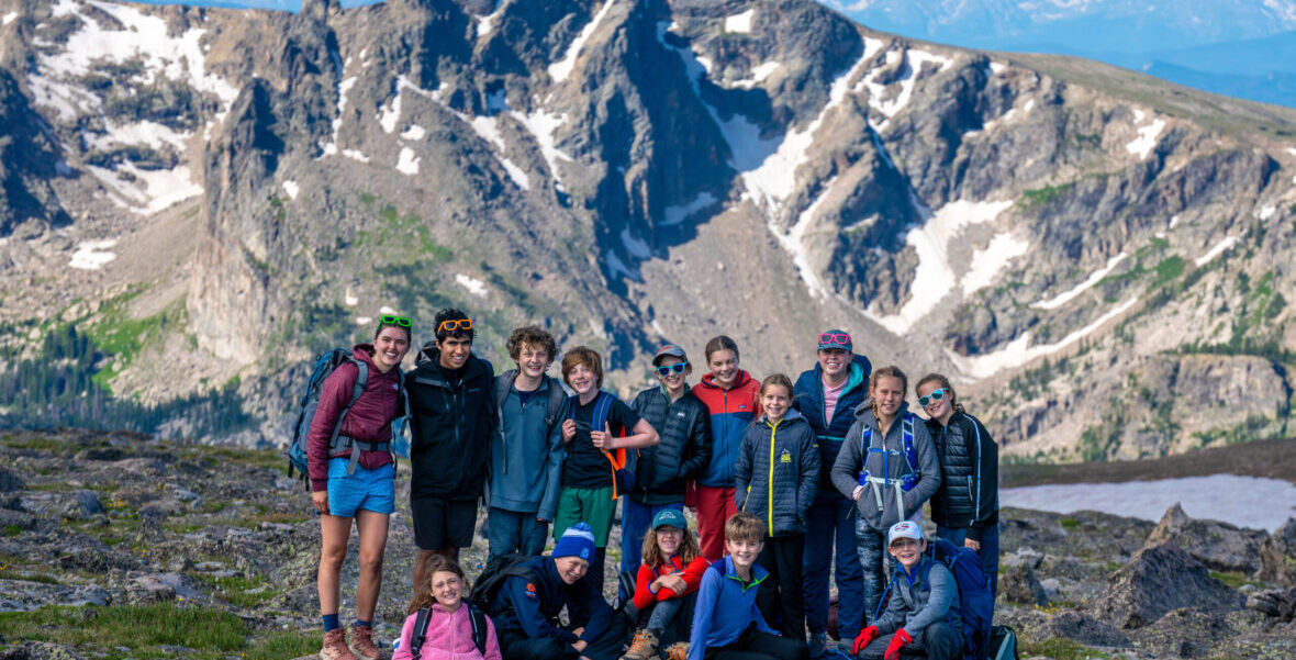 The group on the summit