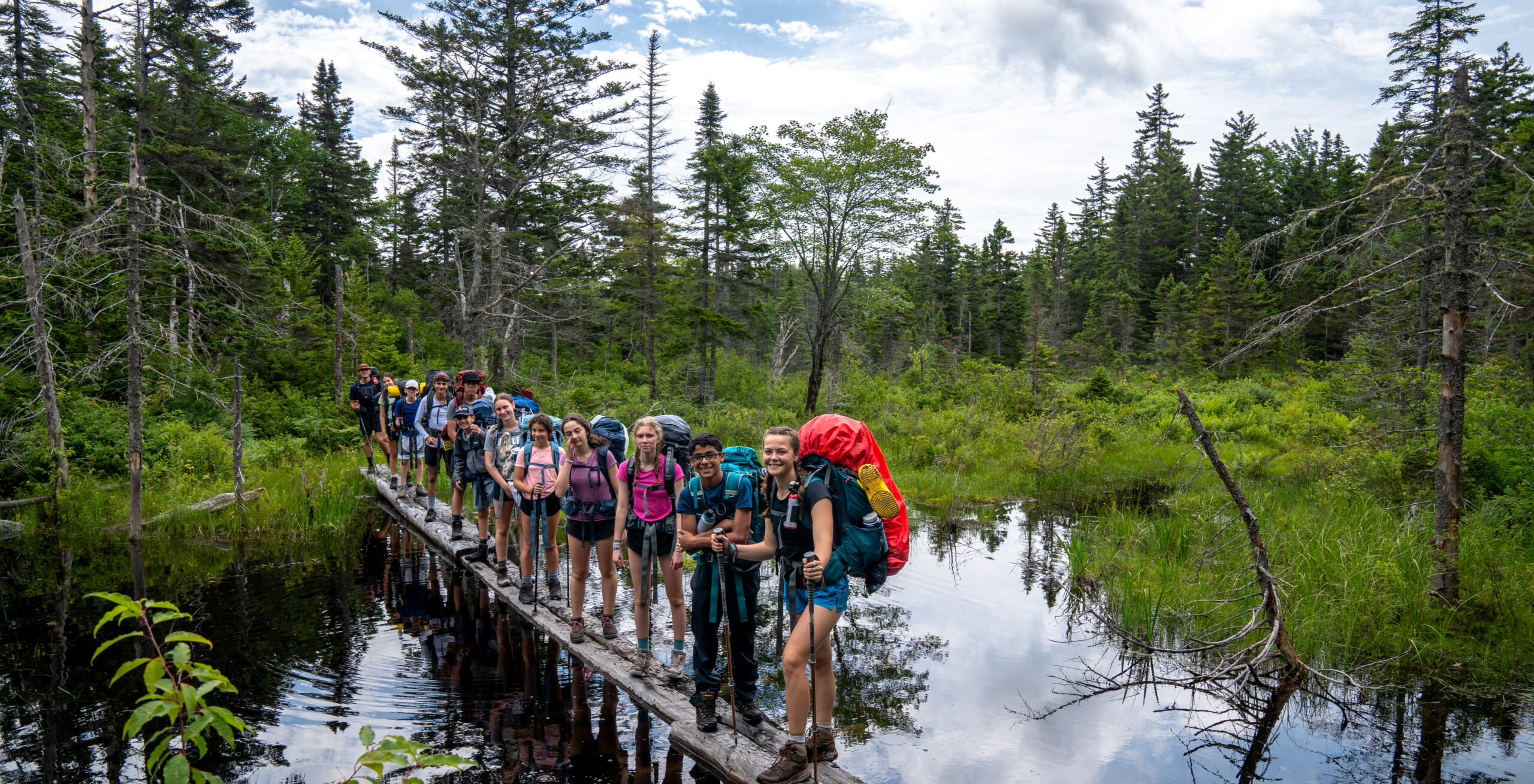 Groups enjoy a total of 5 days of backcountry hiking and camping!