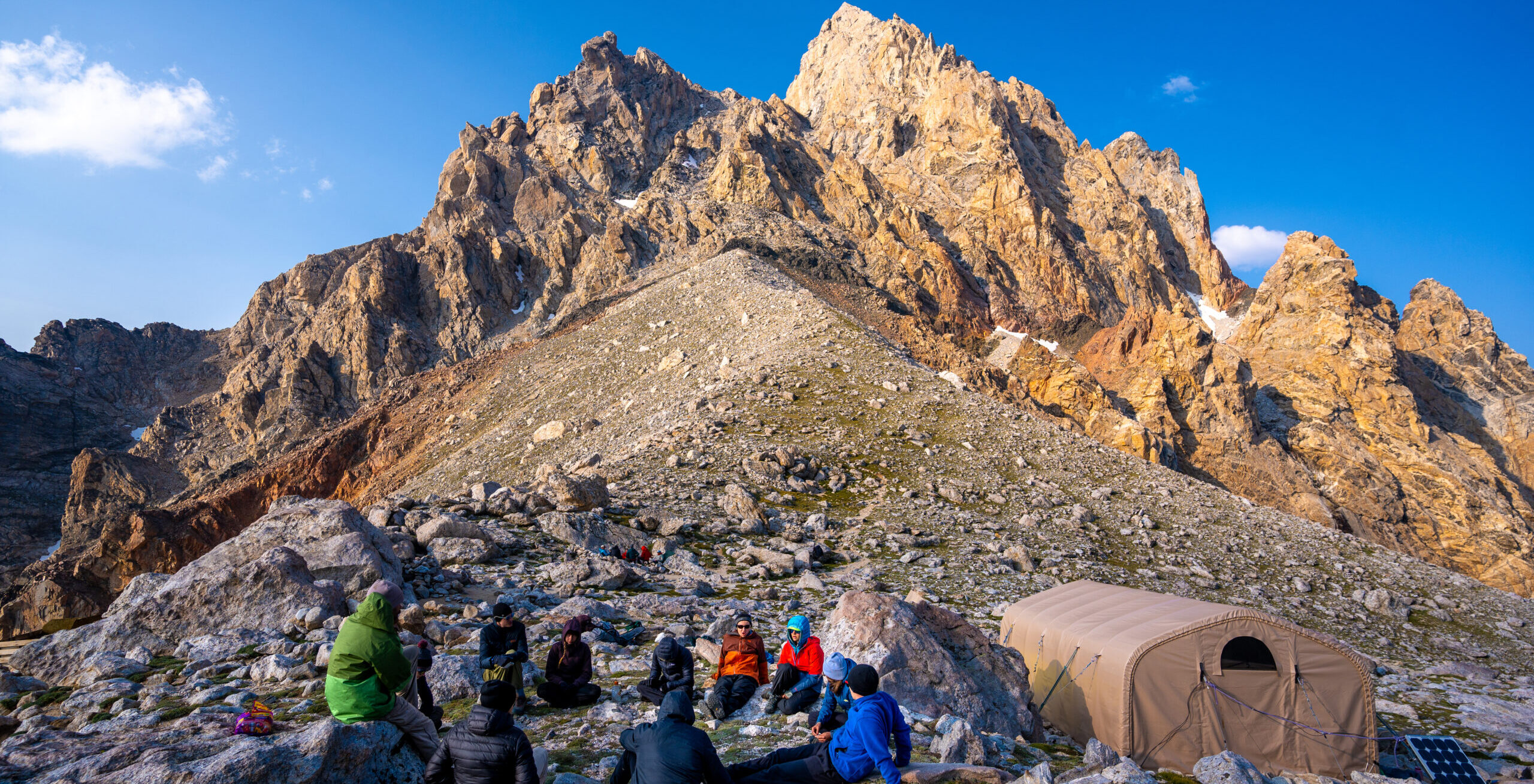 teton challenge at base camp