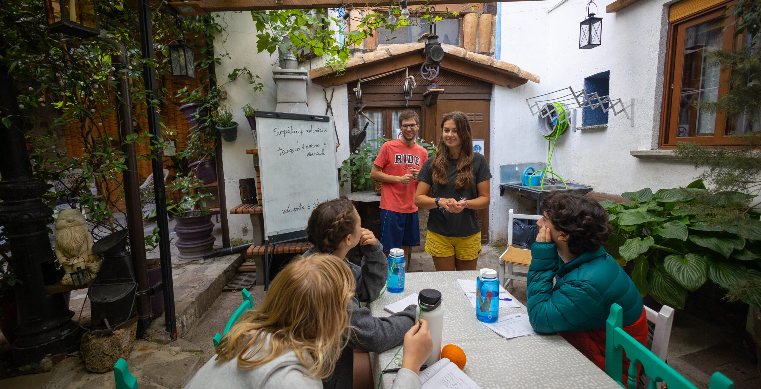 Language hiking spain in the classroom