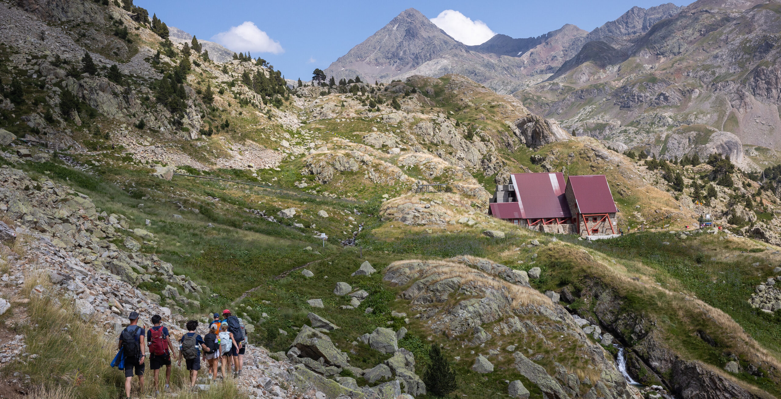 language hiking spain on trail