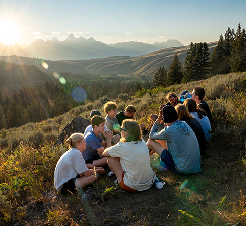 hiking and camping teen tours
